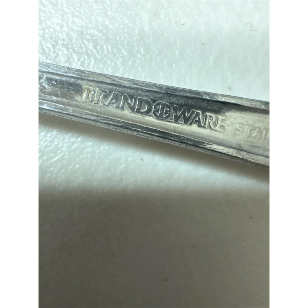 Oneida MELINDA JAPAN Flatware Salad Fork Stainless Steel Ice Tea Spoons (6) Bran